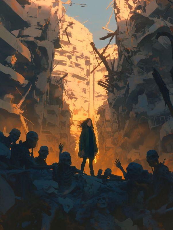 丧尸围城末日的生存日常