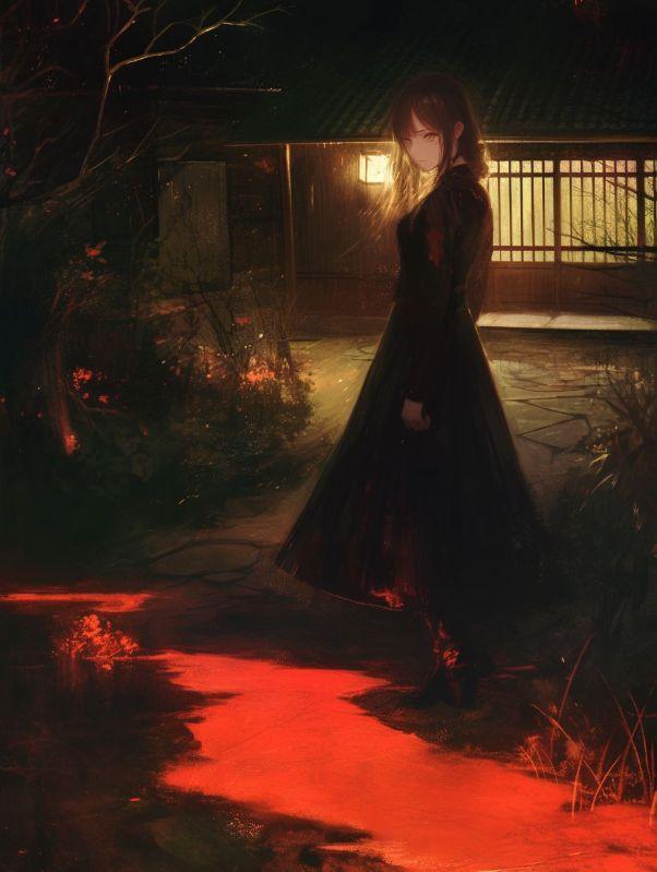 恶灵附身的女鬼